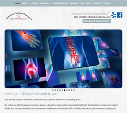 Advance Physical Therapy by HawkFeather Web Design