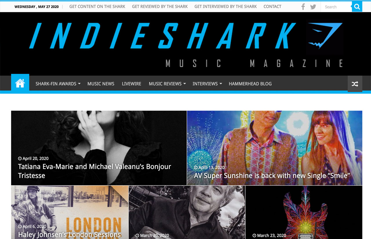 IndieShark by HawkFeather Web Design
