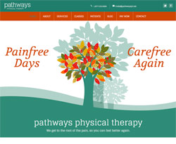 Pathway Physical Therapy by HawkFeather Web Design
